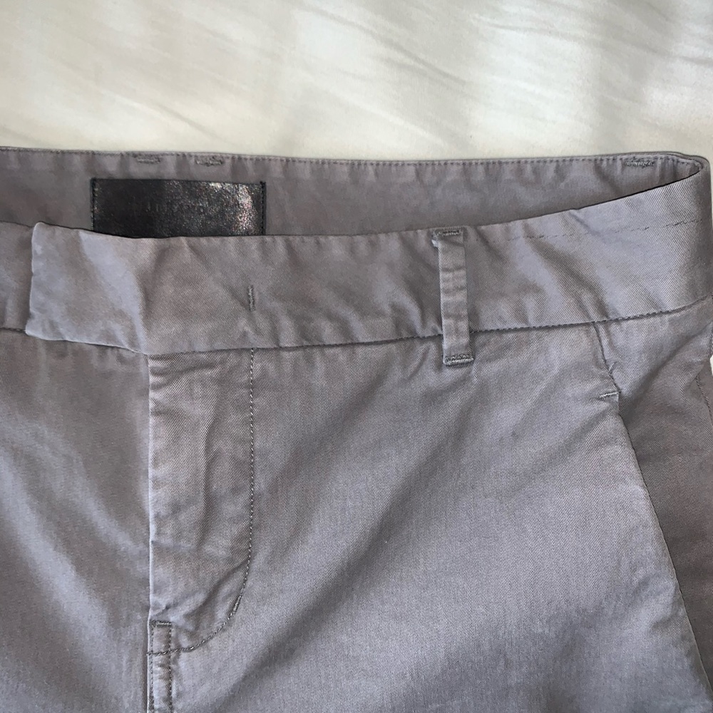 J Brand Gray Skinny Fit Chinos